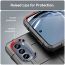 For Motorola Moto G62 5G India Full Coverage Shockproof TPU Phone Case(Black)