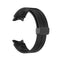 For Samsung Galaxy Watch5 40mm / 44mm / Pro 45mm Folding Buckle Silicone Watch Band(Black)