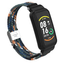 For Xiaomi Mi Band 7 Pro Braided Nylon Buckle Watch Band(Denim)