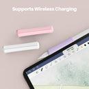 3 PCS DUX DUCIS Stoyobe Stylus Silicone Cover Grip Set For Apple Pencil 1/2/Huawei M-Pencil(White + Lavender Purple + Pink)