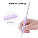 3 PCS DUX DUCIS Stoyobe Stylus Silicone Cover Grip Set For Apple Pencil 1/2/Huawei M-Pencil(White + Lavender Purple + Pink)