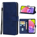 For Samsung Galaxy A04s / A13 5G Leather Phone Case(Blue)