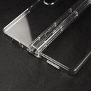 For Samsung Galaxy Z Fold4 5G TPU + PC Shockproof Protective Phone Case with Pen Slot(Transparent)