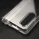 For Samsung Galaxy Z Fold4 5G TPU + PC Shockproof Protective Phone Case with Pen Slot(Transparent)