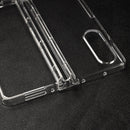 For Samsung Galaxy Z Fold4 5G TPU + PC Shockproof Protective Phone Case with Pen Slot(Transparent)