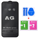 For iPhone 14 Pro AG Matte Frosted Full Cover Tempered Glass Film