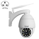 Sricam SP008C 5MP 10X Zoom IP66 Waterproof CCTV WiFi IP Camera Monitor, Plug Type:UK Plug(White)