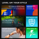 Zeblaze Beyond 1.78 inch AMOLED Display GPS Waterproof 5 ATM Health & Fitness Smart Watch(Pink)