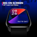 Zeblaze Btalk 1.86 inch Large Color Display Voice Calling Health and Fitness Smart Watch(Black)