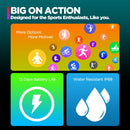 Zeblaze Btalk 1.86 inch Large Color Display Voice Calling Health and Fitness Smart Watch(White)
