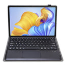 AH127-A Ultra-thin Detachable Bluetooth Keyboard Leather Case with Touchpad For Honor Pad 8 12 inch(Black)