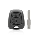 For Peugeot 206 433MHz 2 Buttons Intelligent Remote Control Car Key, Key Blank:NE78