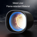 Car Portable Metal Ashtray Built-in LED(Red)