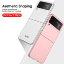 For Samsung Galaxy Z Flip4 GKK Ultra-thin Full Coverage Phone Case(Blue)