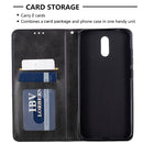 For Nokia 2.3 Rhombus Texture Horizontal Flip Magnetic Leather Case with Holder & Card Slots & Wallet(Black)