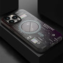 For iPhone 14 Pro Luminous Magnetic Magsafe Phone Case(Black)