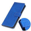 For iPhone SE 2022 / SE 2020 Crocodile Texture Horizontal Flip Leather Case with Holder & Card Slots & Wallet(Blue)