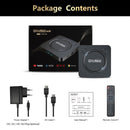 G96max Smart 4K HD Android 11.0 TV Box, Amlogic S905W2 Quad Core ARM Cortex A35, Support Dual Band WiFi, HDMI, RJ45, Capacity:2GB+16GB(US Plug)