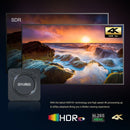 G96max Smart 4K HD Android 11.0 TV Box, Amlogic S905W2 Quad Core ARM Cortex A35, Support Dual Band WiFi, HDMI, RJ45, Capacity:4GB+64GB(UK Plug)