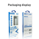 ADS-103 USB 3.0 Female Multifunctional OTG Card Reader(Silver)