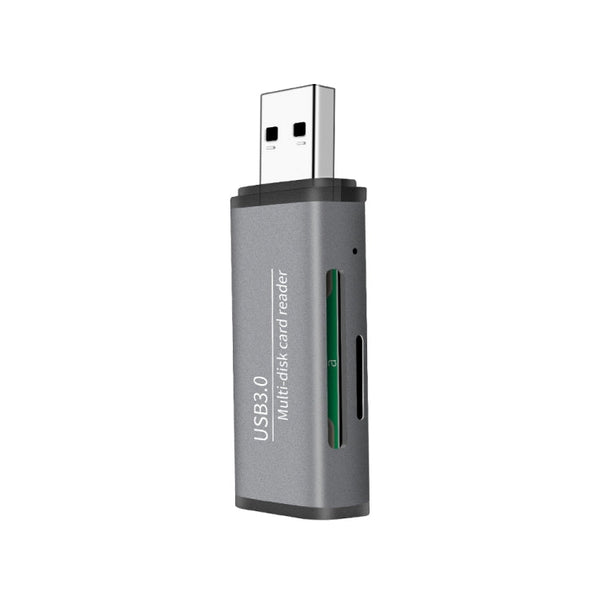 ADS-105 USB 3.0 Multi-function Card Reader(Grey)