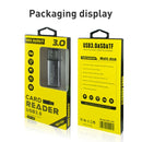 ADS-105 USB 3.0 Multi-function Card Reader(Silver)