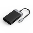 ORICO CL4D-C3 4-in-1 Type-C Multifunction Card Reader(Black)