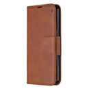 For Nokia 2.3 Retro Lambskin Texture Pure Color Horizontal Flip PU Leather Case with Holder & Card Slots & Wallet & Lanyard(Brown)