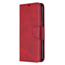For Nokia 2.3 Retro Lambskin Texture Pure Color Horizontal Flip PU Leather Case with Holder & Card Slots & Wallet & Lanyard(Red)