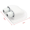 A6098 RV Sealed Waterproof Solar Double Cable Entry Gland Box