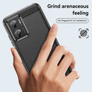 For Xiaomi Redmi 10 5G Brushed Texture Carbon Fiber TPU Case(Black)