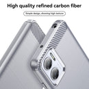 For Xiaomi Redmi 10 Prime+ 5G Brushed Texture Carbon Fiber TPU Case(Grey)