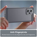 For Xiaomi Redmi Note11T Pro+ 5G Brushed Texture Carbon Fiber TPU Case(Grey)