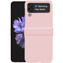 For Samsung Galaxy Z Flip4 5G IMAK JS-3 Series Colorful PC Case(Pink)