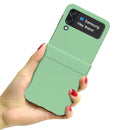 For Samsung Galaxy Z Flip4 5G IMAK JS-3 Series Colorful PC Case(Green)