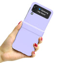 For Samsung Galaxy Z Flip4 5G IMAK JS-3 Series Colorful PC Case(Purple)
