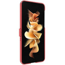 For Samsung Galaxy Z Flip4 5G IMAK JS-3 Series Colorful Vertical Stripe PC Case(Red)