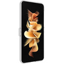 For Samsung Galaxy Z Flip4 5G IMAK JS-3 Series Colorful Vertical Stripe PC Case(Silver)
