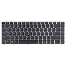 For HP EliteBook 840 G3 US Version Keyboard with Backlight and Pointing(Silver)