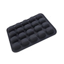 JFT BC-322 Motorcycle Rear Seat Shock Absorbing Inflatable Seat Cushion(Black)