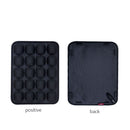 JFT BC-322 Motorcycle Rear Seat Shock Absorbing Inflatable Seat Cushion(Black)