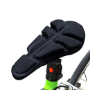 JFT Shock-absorbing Anti-skid Bicycle Saddle Riding Equipment, Size:L(Black)