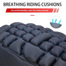 JFT BC-333 Large 3D Shock Absorbing Inflatable Seat Cushion for Motorcycle Electric Vehicle(Black)