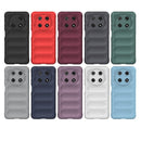 For Huawei Nova Y90/Enjoy 50 Pro Magic Shield TPU + Flannel Phone Case(Light Blue)