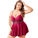 Sexy Plus Size One Piece Ladies Bikini Swimsuit, Size:XXXL(As Show)