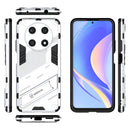 For Huawei Nova Y90/Enjoy 50 Pro Punk Armor 2 in 1 PC + TPU Shockproof Phone Case with Invisible Holder(White)