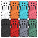 For Huawei Nova Y90/Enjoy 50 Pro Punk Armor 2 in 1 PC + TPU Shockproof Phone Case with Invisible Holder(Blue)
