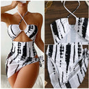 Sexy Three-piece Split Bikini Women Swimsuit, Size:S(As Show)