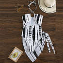 Sexy Three-piece Split Bikini Women Swimsuit, Size:M(As Show)