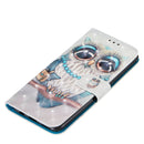 For Huawei P30 Lite 3D Painting Horizontal Flip Leather Case with Holder & Card Slot & Wallet & Lanyard (Cute Owl)